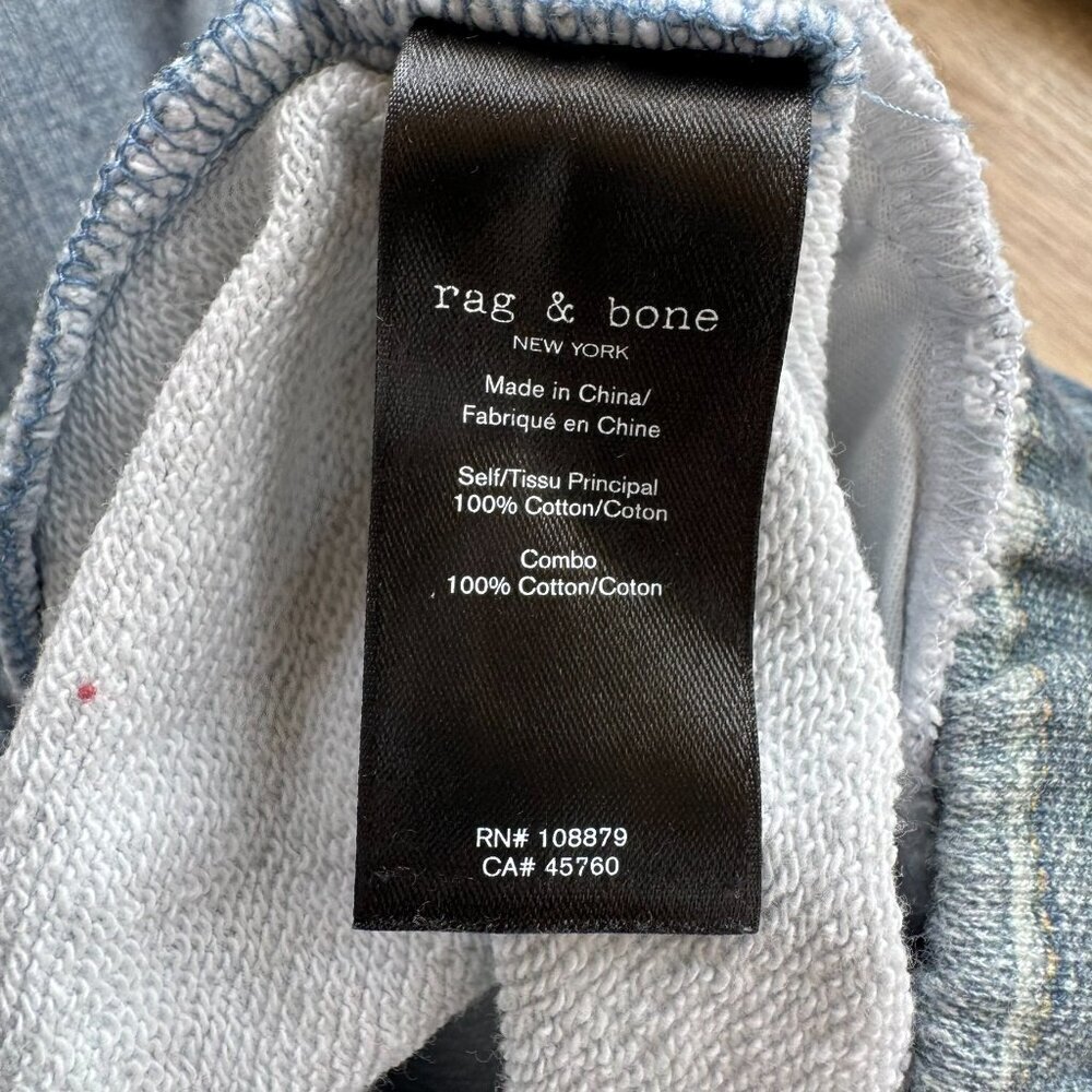 Rag & Bone Miramar Sweatpant Jogger Jeans Light Wash Blue XXS - Picture 7 of 13